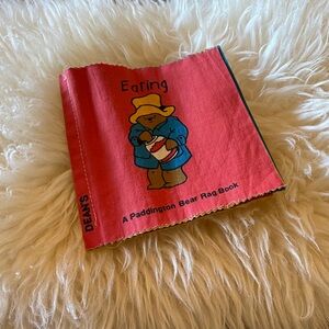 Vintage 1982 ~ Paddington Bear Rag Book